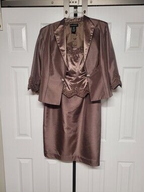 Cache 2 Piece Cocktail Drrss Size 14
